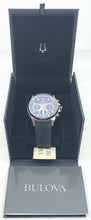 Load image into Gallery viewer, Bulova Marine Star 98B314 Men&#39;s 44mm Gray / Blue Chronograph Watch