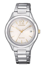 Load image into Gallery viewer, Pre-owned Citizen FE6124-51A Women&#39;s Eco Drive Chandler Stainless Steel Watch