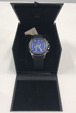 Load image into Gallery viewer, Bulova Chronograph Silver Tone Black Rubber Band Men&#39;s Watch 98B314