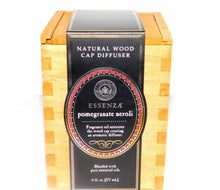 Load image into Gallery viewer, ESSENZA Natural Wood Cap Aromatic Diffuser pomegranate neroli