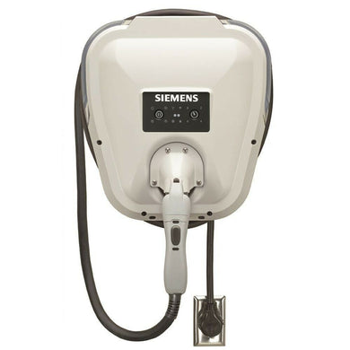 Electric Vehicle Charger Plug-In Bottom Wall Mounted 20 ft. Cord 2 30 Amp 24O V