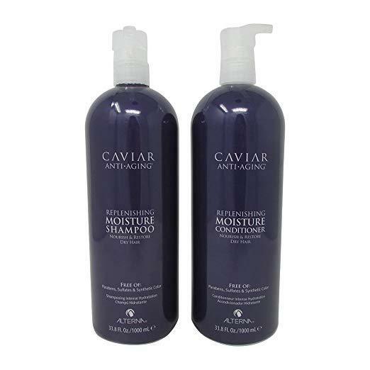 Alterna Caviar Anti-Aging MOISTURE Shampoo & Conditioner 33.8 oz