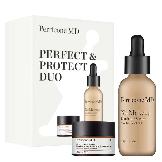 Perricone MD No Makeup Serum SPF 30 Face Finishing & Firming  MoisturizerSet 2oz Sealed authentic 100%