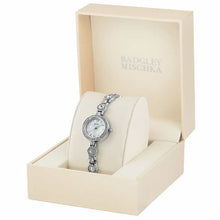 Load image into Gallery viewer, Badgley Mischka Women's 23 mm Silver Tone Swarovski Crystal