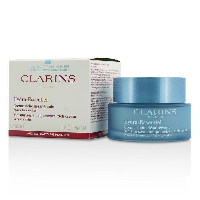 Clarins Hydra-Essentiel Rich Cream 50ml Redness Dryness Moisturizer