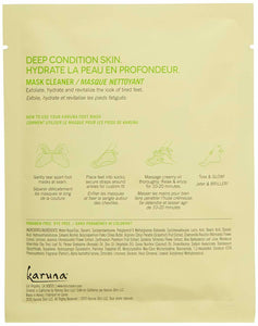 Karuna Exfoliating Foot Mask oz -4 PAIRS