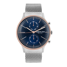 Load image into Gallery viewer, Men's Kenneth KC50585005 Cole New York Dress Sport Multifunction Mesh Band Watch