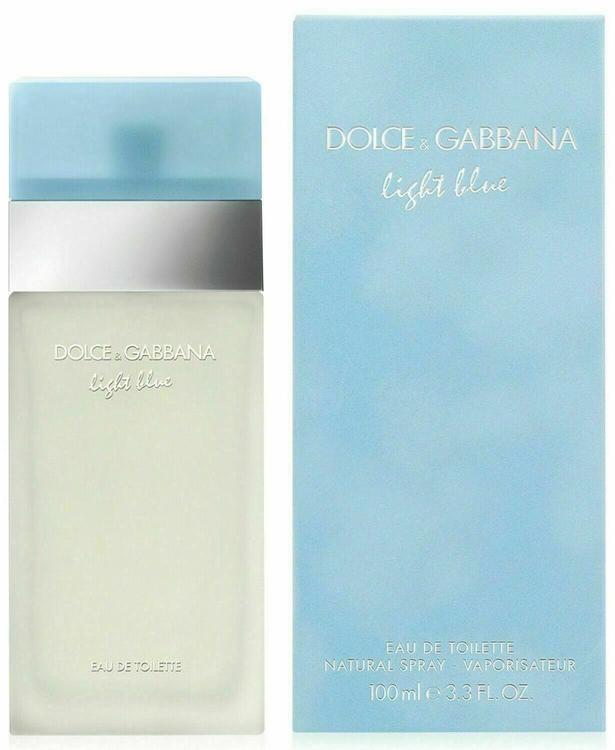 Dolce & Gabbana Light Blue Eau de Toilette, 100 ml / 3.3 FL OZ authentic 100% sealed