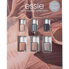 Load image into Gallery viewer, Essie Wild Nudes Collection Nail Lacquers, 3 Full Size &amp; 3 Mini Shades - 6 Pack free shipping