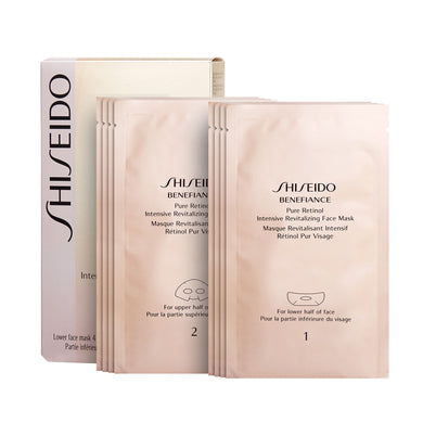 Shiseido Benefiance Pure Retinol Intensive Revitalizing Face Mask 4pairs