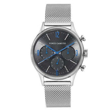 Load image into Gallery viewer, New Vince Camuto Silver Tone Stainless Steel Mesh Men&#39;s Watch VC/1103GYSV free shipping