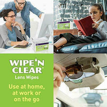 Load image into Gallery viewer, FLENTS WIPE N CLEAR LENS CLEANING WIPES EYE GLASSES OPTICAL CLEANER 75 WIPES BOX