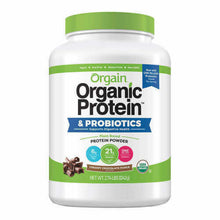 Load image into Gallery viewer, Orgain Organic Protein &amp; Probiotics Creamy Chocolate Fudge FREE SHIPPING