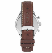 Load image into Gallery viewer, Pre-owned  Vince Camuto VC/1101WTBN Mens Brown Leather Strap Watch