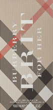 Load image into Gallery viewer, New Burberry Brit Eau De Parfum Spray For Her, 3.3 open box authentic 100%