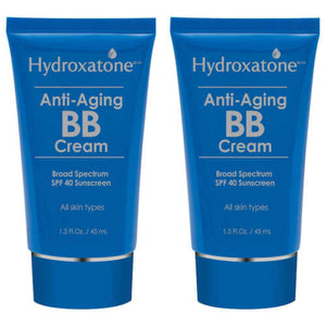 Hydroxatone Anti-aging BB Cream Universal Shade for All Skin Types SPF 40 2 pack