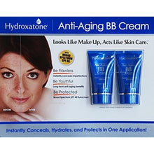 Load image into Gallery viewer, Hydroxatone Anti-aging BB Cream Universal Shade for All Skin Types SPF 40 2 pack